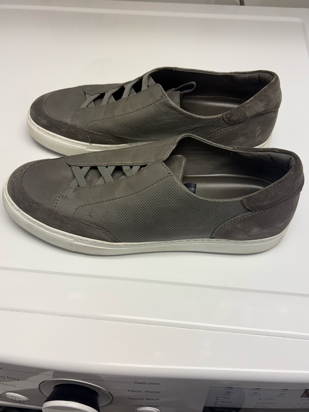 J&M Anson Leather & Suede Sneakers
